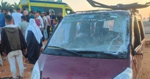 بالأسماء.. إصابة 6 فى حادث تصادم توك توك بسيارة ملاكى بكفر الشيخ