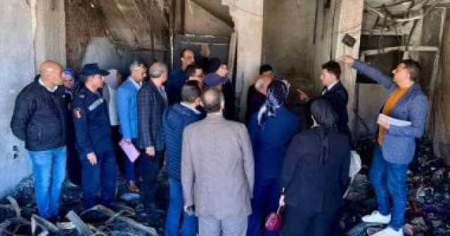 النيابة الإدارية تفتح تحقيقًا عاجلًا فى حريق سوق الخواجات بالمنصورة