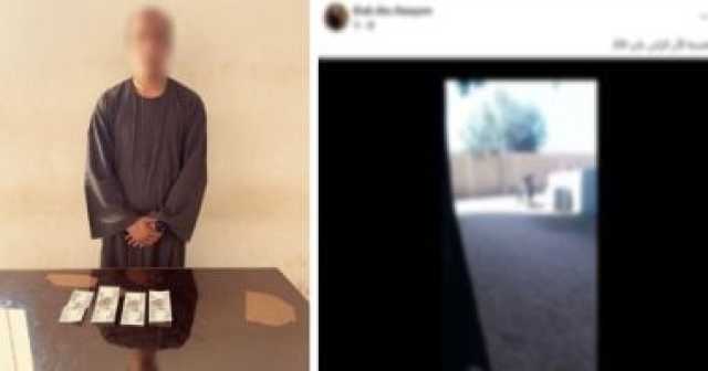 الداخلية تضبط شخصا يوزع أموالا بمحيط لجان سوهاج