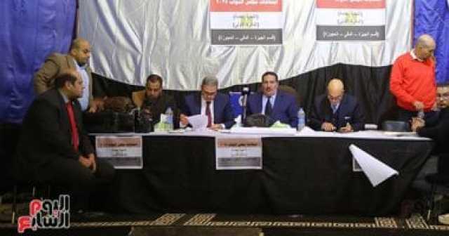 الفرز المبدئي في دائرة الجيزة والدقى والعجوزة.. صور