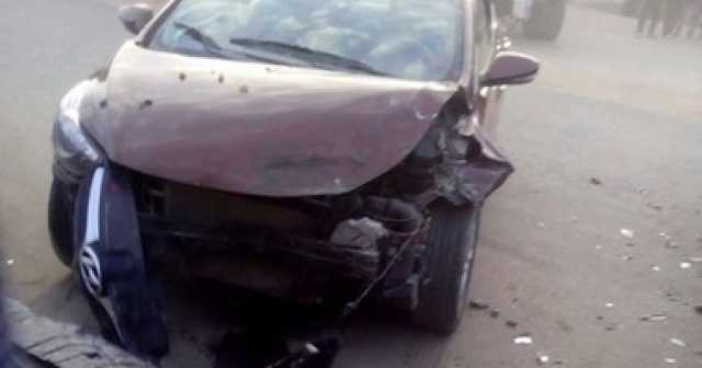 إصابة 7 أشخاص فى حادث تصادم ملاكى وميكروباص بقنا