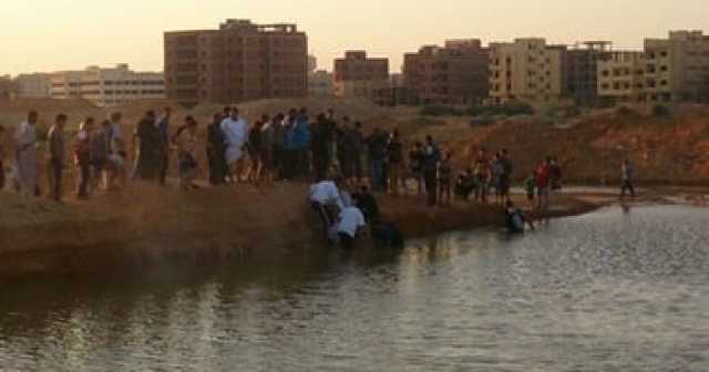 انتشال جثة غريق من داخل ترعة المريوطية