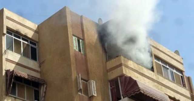 إخماد حريق داخل شقة سكنية فى الهرم دون إصابات