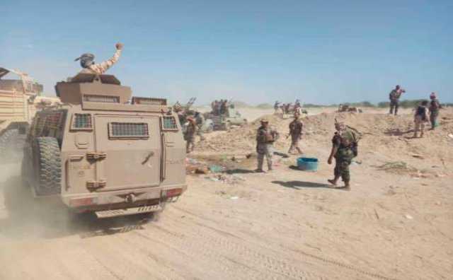 تجدد المواجهات بين ألوية العمالقة ومليشيا الحوثي على الحدود الإدارية لمحافظتي لحج والبيضاء