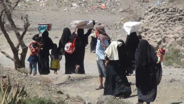 فيما سجلت الهجرة الدولية نزوح 32 أسرة يمنية خلال أسبوع.. مفوضية أممية: ثلث النازحين في اليمن معرضون للخطر الشديد