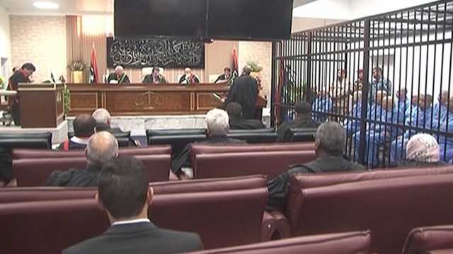 ترجيحات بصدور حكم في قضية محاكمة 36 شخصا من نظام القذافي في يونيو المقبل