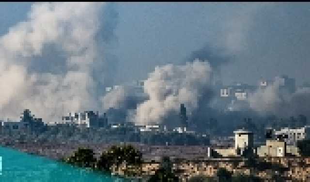 تزامنا مع تجدد العدوان الإسرائيلي..آلاف الأردنيين يتظاهرون في عمان دعما لغزة