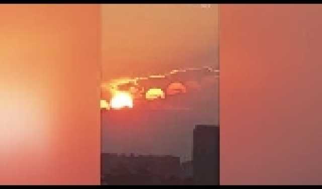 حادث تصادم مروع بين 12 سيارة على الطريق الدائري