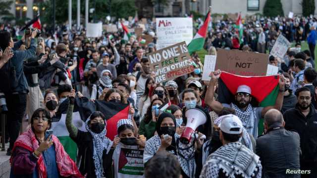 احتجاجات غزة بالجامعات الأميركية.. استطلاع يكشف نسبة المؤيدين