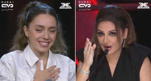 حنين الشاطر تشعل غيرة أنغام في حلقة الليلة من ”إكس فاكتور”