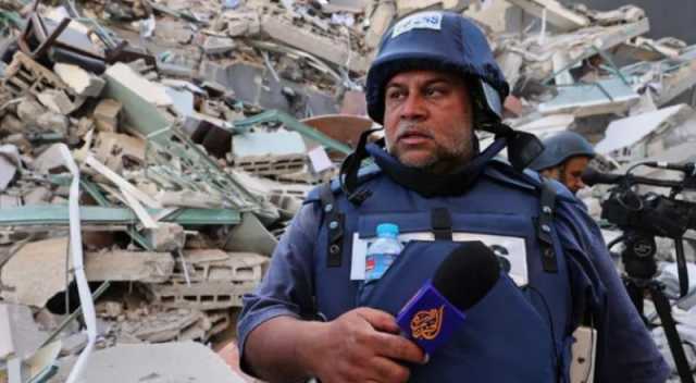 شاهد ...إصابة مراسل قناة الجزيرة ”وائل الدحدوح”
