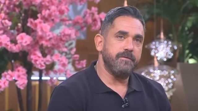 الفنان المصري أمير كرارة وميرنا جميل في كواليس بيت الرفاعي.. شاهد