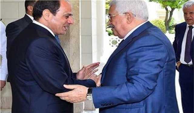 الرئيس الفلسطيني يُهنئ السيسي بمُناسبة فوزه بولاية رئاسية جديدة في مصر