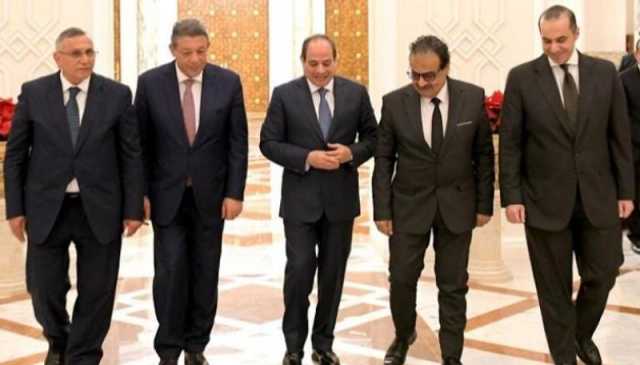 بعد فوزه بولاية جديدة.. السيسي يستقبل منافسيه في بالانتخابات الرئاسية