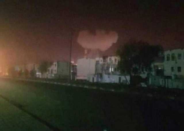 انفجارات عنيفة قرب مقر التحالف العربي بعدن