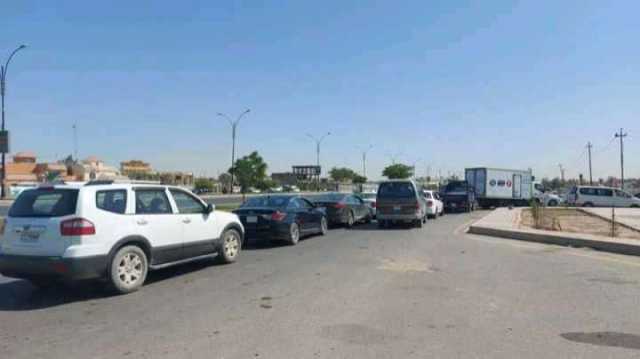 ازمة وقود خانقة في اكبر محافظة نفطية بالبلاد
