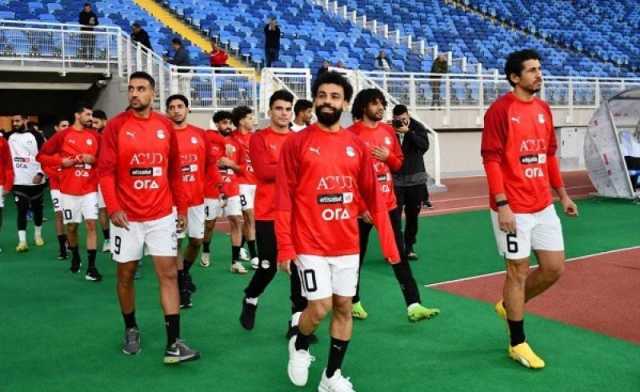 النجم المصري محمد صلاح يستعد لأمم إفريقيا
