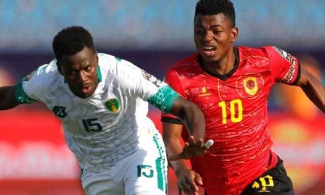 أنجولا تتغلب على موريتانيا في كأس أمم افريقيا