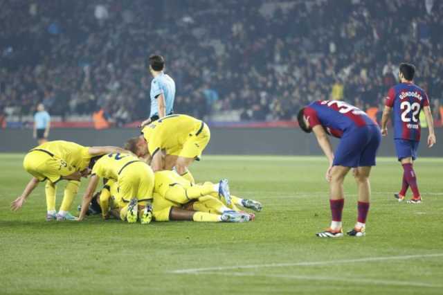 الغواصات الصفراء تغرق برشلونة بخماسية بالدوري الإسباني