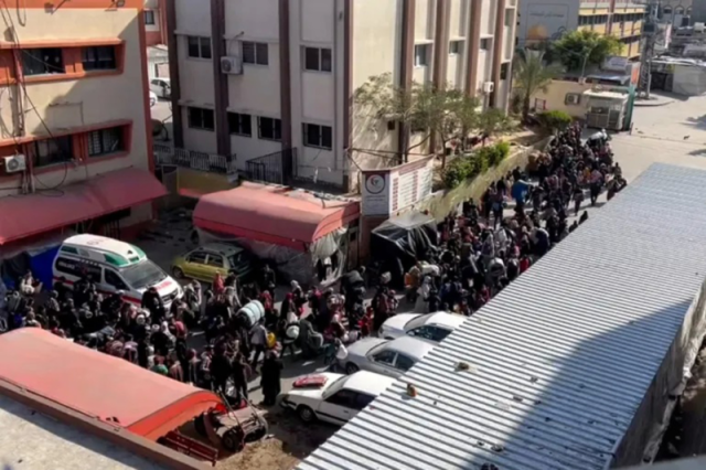 جيش الاحتلال الإسرائيلي يحول مجمع ناصر الطبي في غزة إلى ثكنة عسكرية ”فيديو”