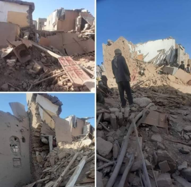 أول تعليق امريكي على مجزرة تفجير منازل رداع على رؤوس النساء والأطفال