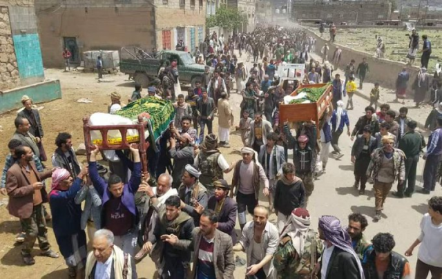 لماذا رفض عبدالملك الحوثي دفن شهداء مجزرة رداع في مدينتهم وسحب جثامينهم لدفنها بمحافظة إب!!