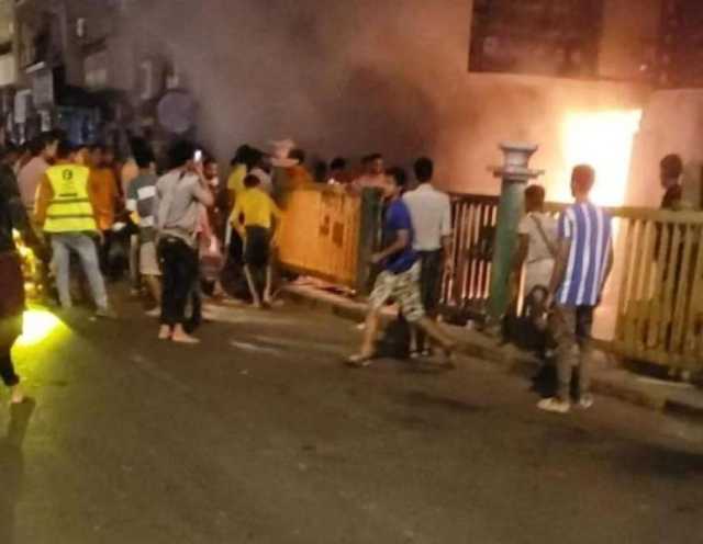 انفجار اسطوانة غاز يُسبب حريقًا مدمرًا في المعلا