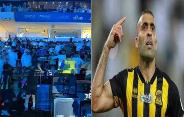 إجراء مفاجئ من حمدالله تجاه المشجع الذي اعتدى عليه بالسوط