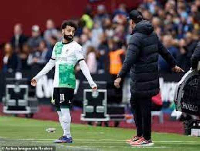 مشادة محمد صلاح وكلوب تبرز انفراط عقد ليفربول هذا الموسم