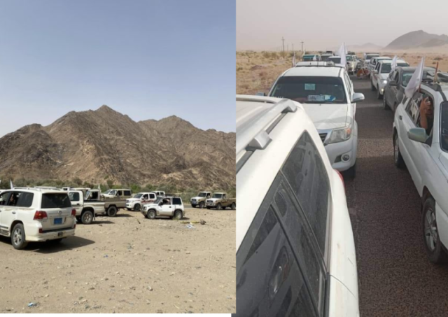 قصة ما حدث مع ”موكب السلام” لفتح الطريق وكيف وقع الحوثيون في الإحراج ووضعوا خطة لضرب عصفورين بحجر