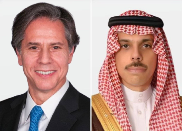 خلال حديثه لنظيره السعودي.. تصريحات جديدة لبلينكن بشأن ”احتجاز” الحوثيين لموظفي الأمم المتحدة