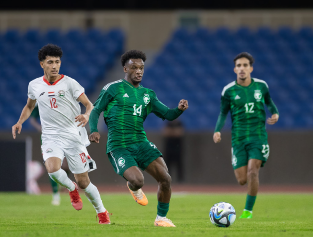 انتهاء الشوط الأول بتعادل اليمن والسعودية لبطولة اتحاد غرب آسيا للشباب 2024