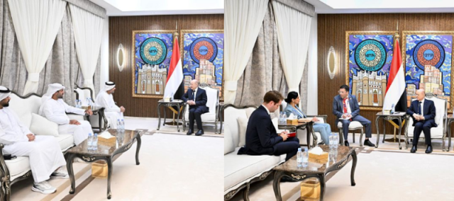 الرئيس العليمي يبدأ تحركات مكثفة من جديد مع بوادر حرب وشيكة