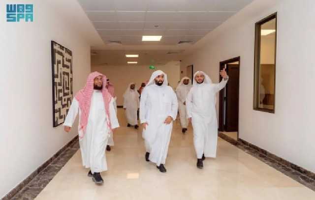 رئيس ديوان المظالم يدشن مجمع المحاكم الإدارية بمكة المكرمة