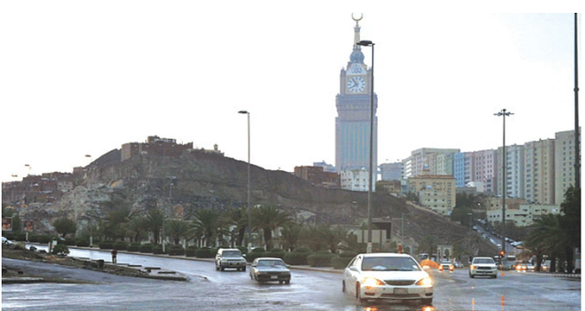 إنذار أحمر بهطول الأمطار على عدد من محافظات مكة المكرمة