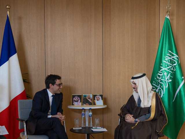وزير الخارجية ونظيره الفرنسي يبحثان الموضوعات الإقليمية والدولية