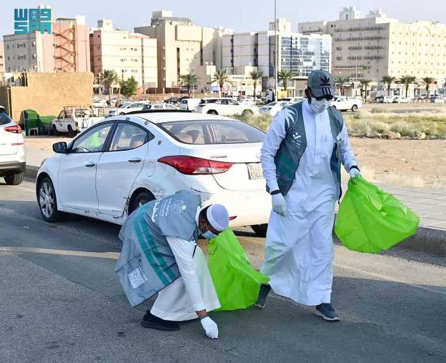 «بادر لأجل مكة» مباردة بالعاصمة المقدسة للنظافة وإزالة النفايات