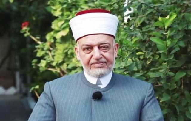 استشهاد خطيب المسجد الأقصى السابق يوسف سلامة فى قصف إسرائيلى بغزة