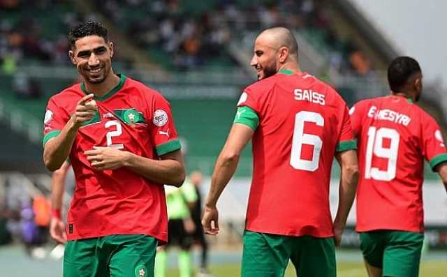 أشرف حكيمي يحقق رقما قياسيا مع منتخب المغرب