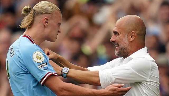 جوارديولا يكشف تطورات إصابة هالاند وموقفه من كأس العالم للأندية