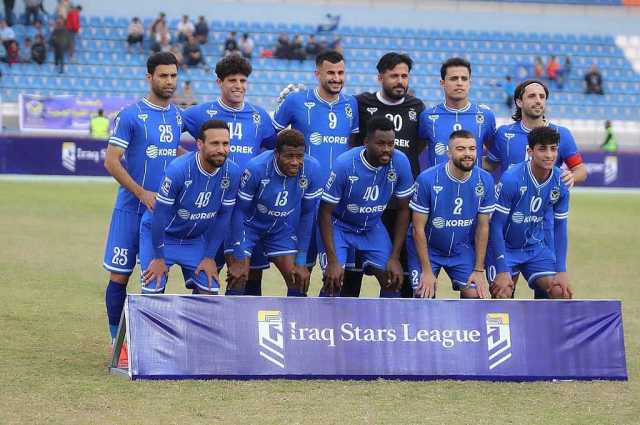 القوة الجوية يتمسك بالصدارة بعد عبور الحدود بدوري نجوم العراق
