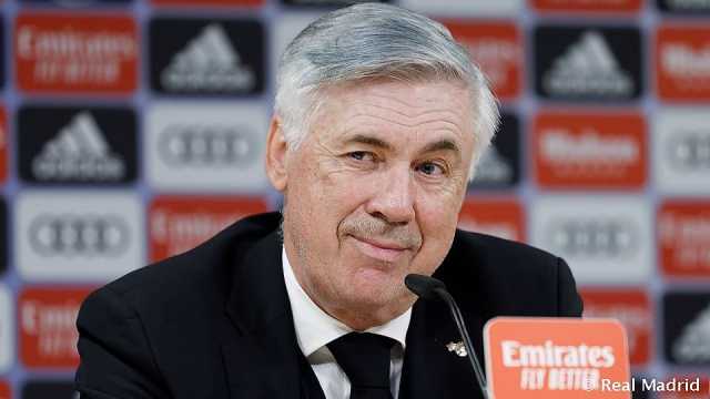 أنشيلوتي يحدد حارس ريال مدريد الأساسي أمام برشلونة في نهائي السوبر الإسباني