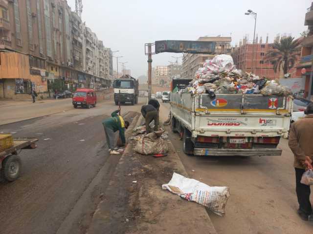 الجيزة: رفع 2125 طن تراكمات ومخلفات خلال حملات موسعة بحدائق الأهرام