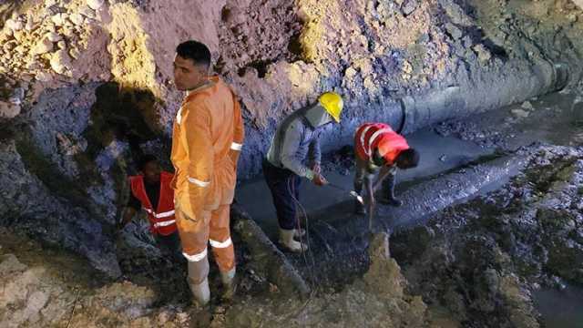 كسر مفاجئ.. قطع المياه الآن عن 4 مناطق بالقاهرة بينها مصر الجديدة ومدينة نصر