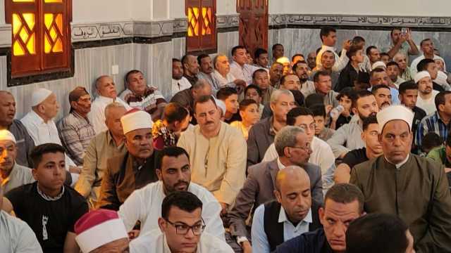 بث مباشر.. شعائر صلاة الجمعة من مسجد السيدة نفيسة
