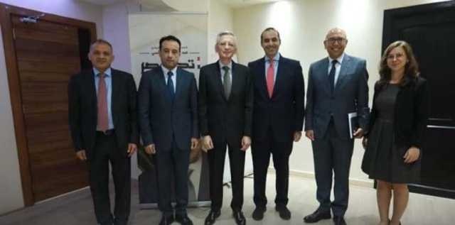 الحملة الرسمية للمرشح عبدالفتاح السيسي تستقبل السفير الفرنسي بمقرها الرسمي