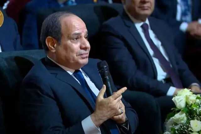 الشعب كان بيجيب حاجته بالطابور.. السيسي: المصريون تحملوا من 67 لـ73 ظروفًا هائلة وضخمة