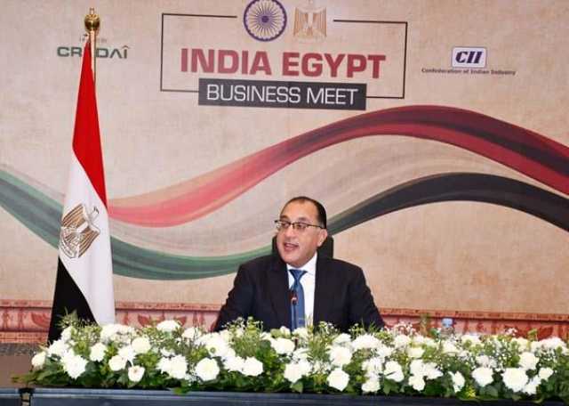 رئيس الوزراء يكلف بالتباحث مع الشركات الهندية الراغبة في إقامة استثمارات جديدة بمصر