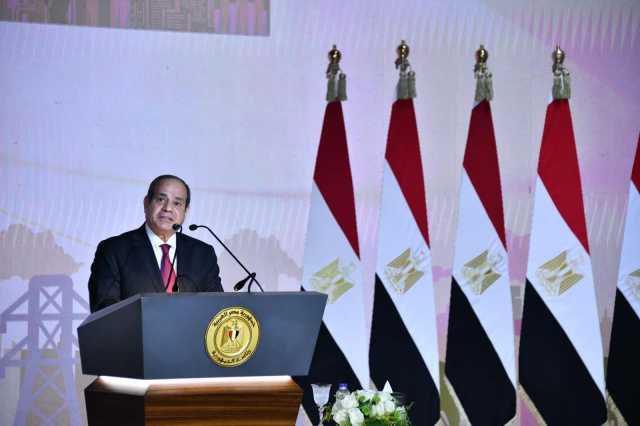 السيسي: لم يكن لمصر تطلعات لتجاوز حدودها أو الطمع في أرض وقدرات الآخرين