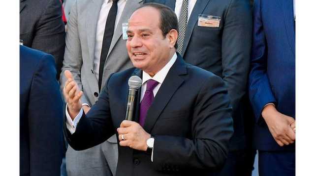 الرئيس السيسي يشهد تدشين الفرقاطة المصرية الجبار